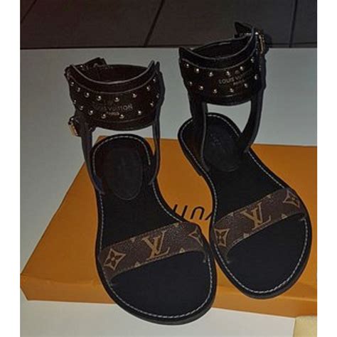 louis vuitton flat sandal|louis vuitton nomad sandals cheap.